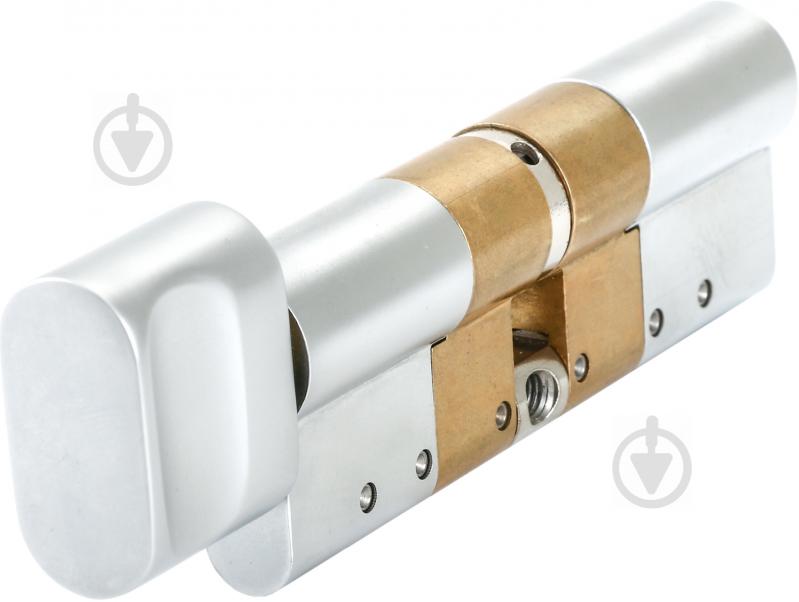 Цилиндр Abloy NOVEL CY 323 UT MCR 47.5х46.5 ключ-вороток 94 мм матовый хром - фото 2