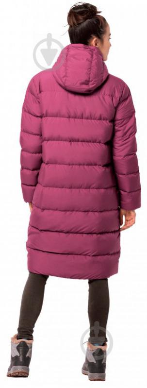 Пальто жіноче зимове Jack Wolfskin CRYSTAL PALACE COAT 1204131-2094 р.S фіолетове - фото 3