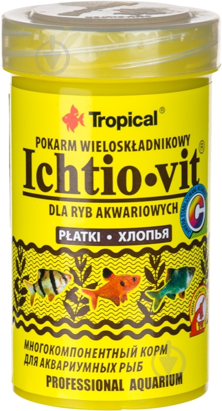 Корм Tropical Ichtio-vit 100 мл (риба і рибні субпродукти) - фото 1