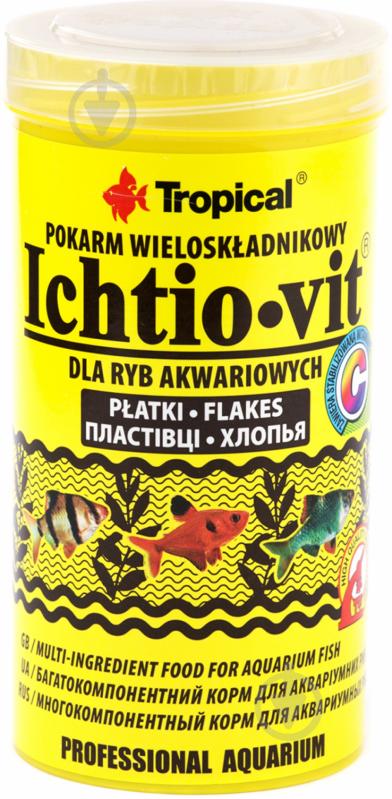 Корм Tropical Ichtio-vit 250 мл (рыба и рыбные субпродукты) - фото 1