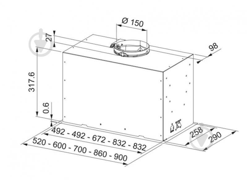 Витяжка Franke 305.0729.553 - фото 5