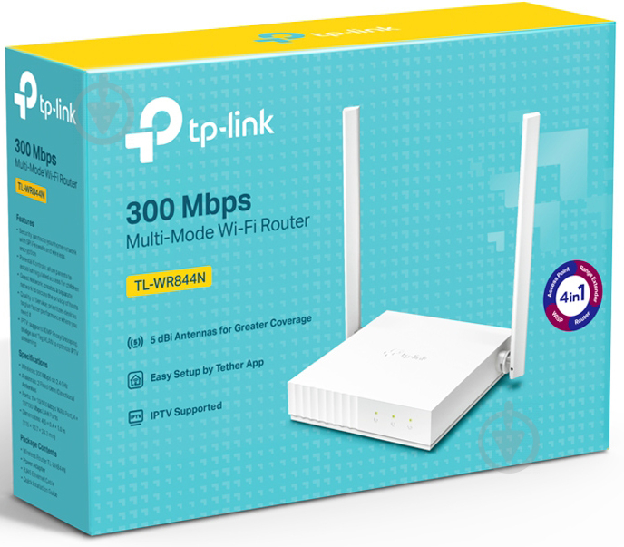 Wi-Fi-роутер TP-Link TL-WR844N - фото 4