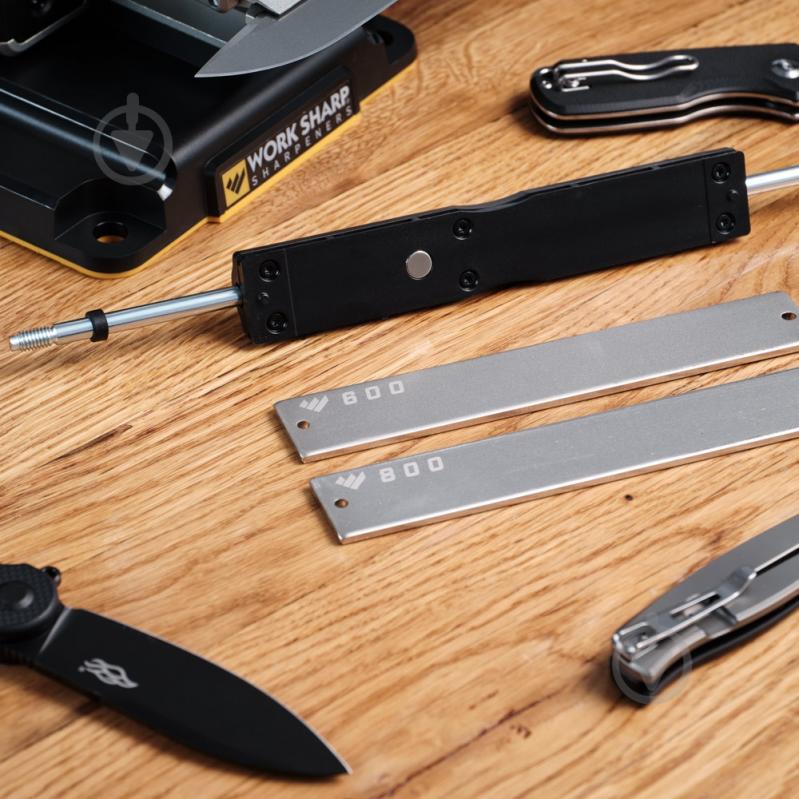 Змінний блок Work Sharp набір змінних пластин Fine Diamond (600/800) для точилки WSBCHPAJ-PRO, 2 шт - фото 4 Змінний блок Work Sharp набір змінних пластин Fine Diamond (600/800) для точилки WSBCHPAJ-PRO, 2 шт - фото 4