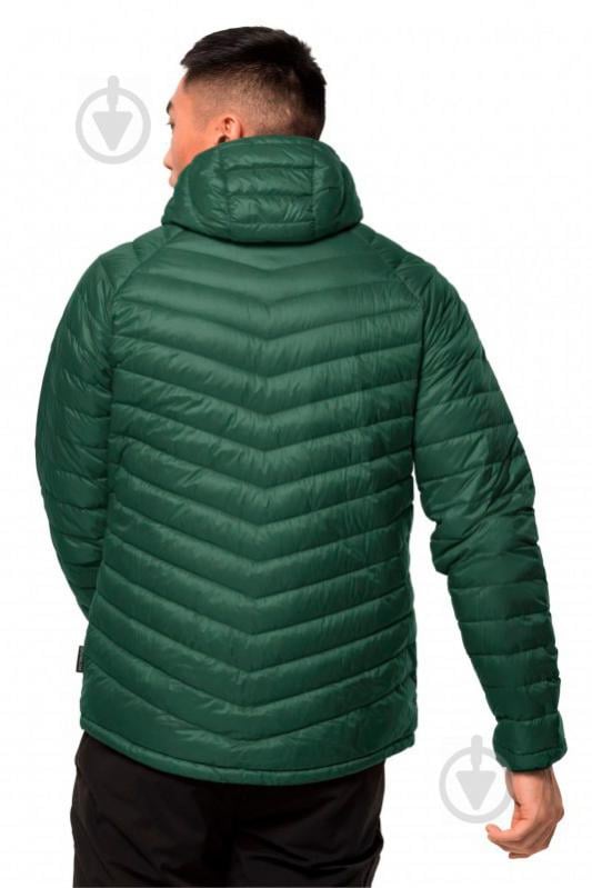 Пуховик чоловічий зимовий Jack Wolfskin ATMOSPHERE JKT M 1204421-4119 р.M зелений - фото 3