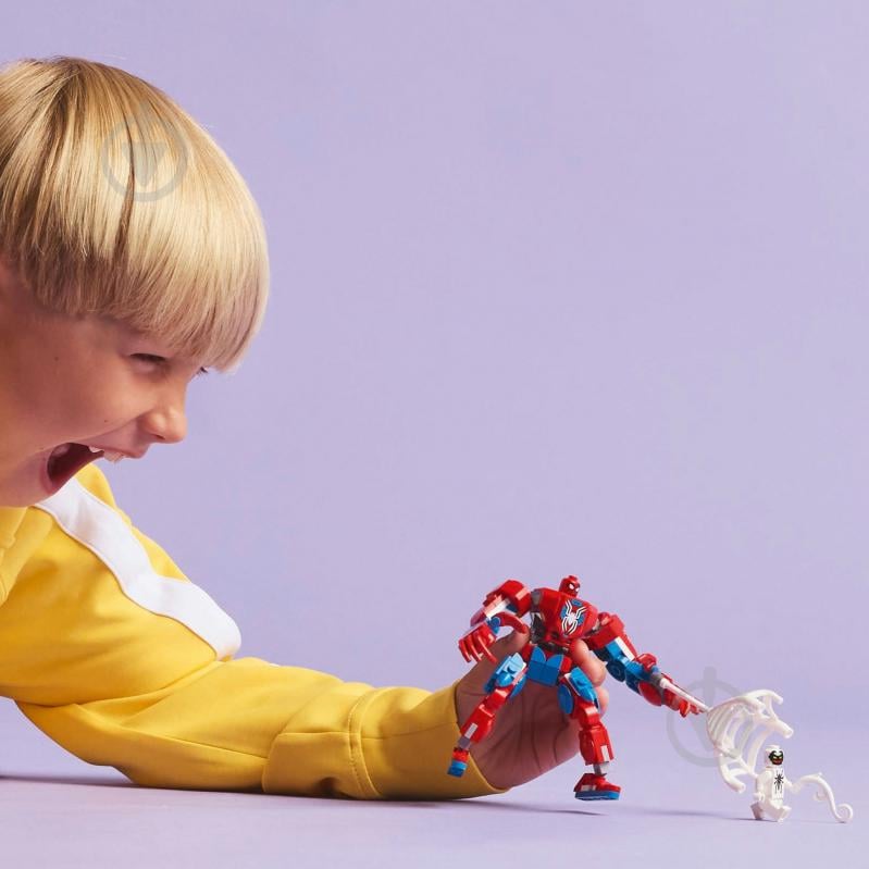 Конструктор LEGO Super Heroes Marvel Робот Людини Павука проти Анти-Венома 76308 - фото 4
