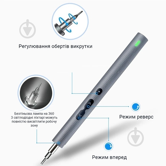 Отвертка аккумуляторная King's Dun 36 в 1 350 mAh KS-882040 - фото 3 Отвертка аккумуляторная King's Dun 36 в 1 350 mAh KS-882040 - фото 3