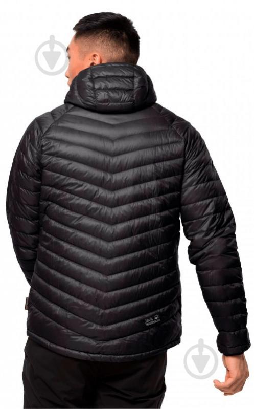 Пуховик чоловічий зимовий Jack Wolfskin ATMOSPHERE JKT M 1204421-6000 р.S чорний - фото 3