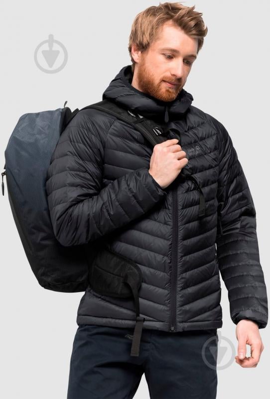 Пуховик чоловічий зимовий Jack Wolfskin ATMOSPHERE JKT M 1204421-6000 р.S чорний - фото 4