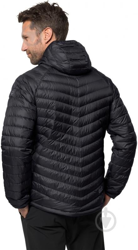 Пуховик чоловічий зимовий Jack Wolfskin ATMOSPHERE JKT M 1204421-6000 р.S чорний - фото 8