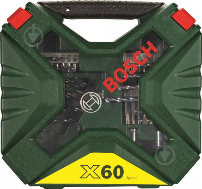 Набор принадлежностей Bosch X-LIINE-60 NEW Generation 60 шт. 2607010611 - фото 3