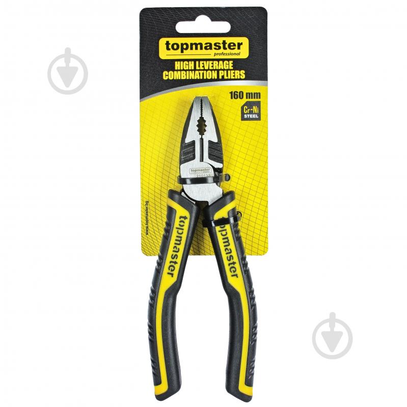 Плоскогубцы Topmaster комбинированные 160 мм 210133 - фото 8 Плоскогубцы Topmaster комбинированные 160 мм 210133 - фото 8
