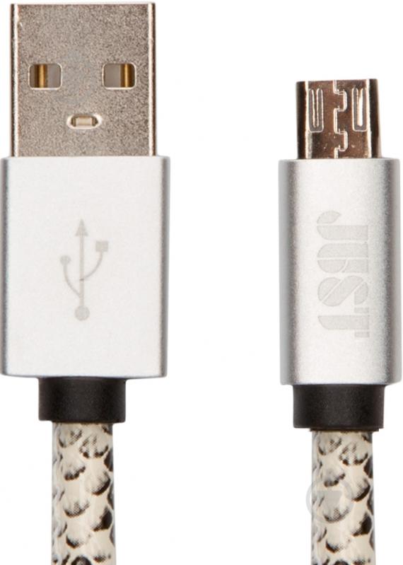 Кабель JUST USB – microUSB 1 м (MCR-UNQ-SNK) - фото 2