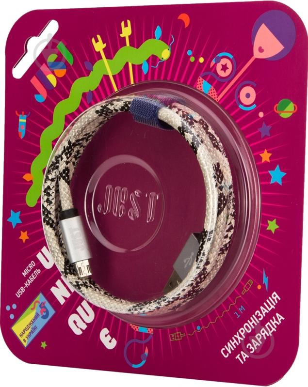 Кабель JUST USB – microUSB 1 м (MCR-UNQ-SNK) - фото 4