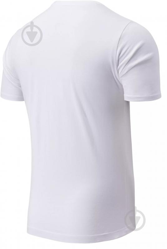 Футболка New Balance MT01575WT р.XL белый - фото 2 Футболка New Balance MT01575WT р.XL белый - фото 2