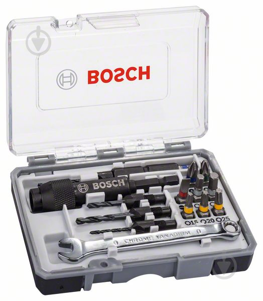 Набор бит Bosch Extra Hard Drill&Drive 20 шт. 2607002786 - фото 2