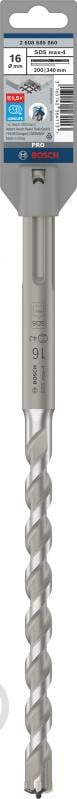Бур Bosch 4 SDS-max 16x200 мм 340 мм 2.608.685.860 - фото 3 Бур Bosch 4 SDS-max 16x200 мм 340 мм 2.608.685.860 - фото 3