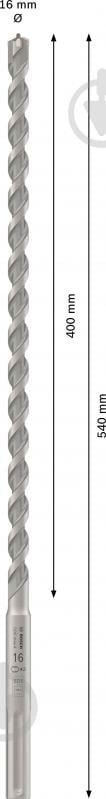 Бур Bosch 4 SDS-max 16x400 мм 540 мм 2608685861 - фото 3 Бур Bosch 4 SDS-max 16x400 мм 540 мм 2608685861 - фото 3