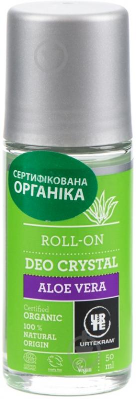 Антиперспірант унісексдля жінокдля чоловіків Urtekram органічний Алое вера 50 мл - фото 1