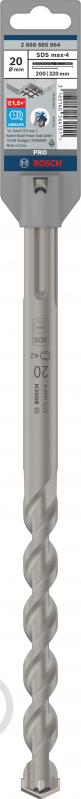 Бур Bosch 4 SDS-max 20x200 мм 320 мм 2608685864 - фото 3 Бур Bosch 4 SDS-max 20x200 мм 320 мм 2608685864 - фото 3
