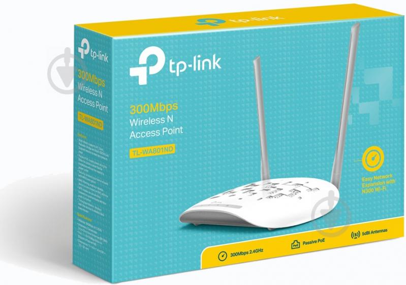 Точка доступа TP-Link (TL-WA801N) - фото 2