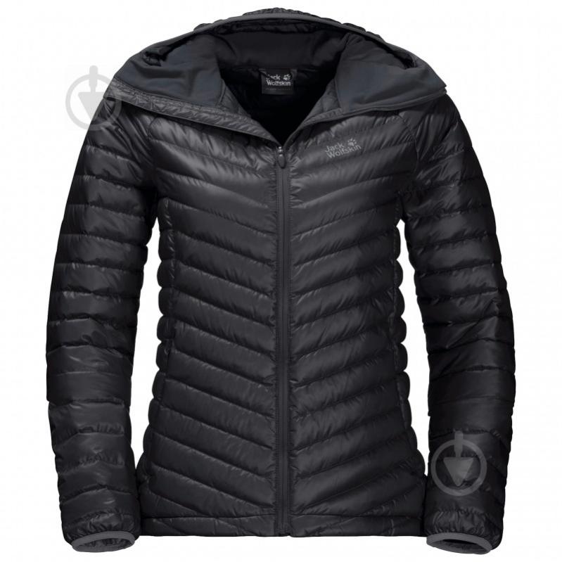 Пуховик женский зимний Jack Wolfskin ATMOSPHERE JKT W 1204431-6000 р.M черный - фото 1