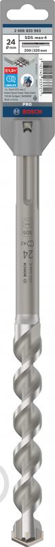 Бур Bosch 4 SDS-max 24x200 мм 320 мм 2608833963 - фото 3 Бур Bosch 4 SDS-max 24x200 мм 320 мм 2608833963 - фото 3