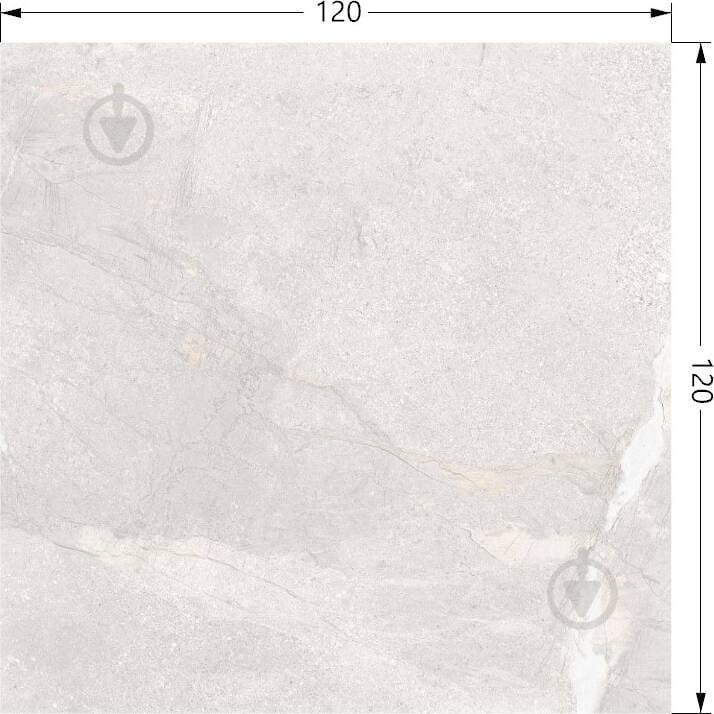 Плитка TAU Ceramica MAINSTONE SILVER MAT 120x120 см - фото 2