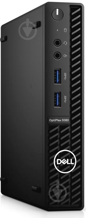 Комп'ютер персональний Dell OptiPlex 3080 (N006O3080MFF) black - фото 2