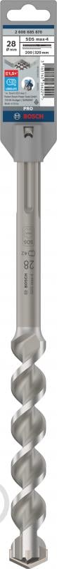 Бур Bosch 4 SDS-max 28x200 мм 320 мм 2608685870 - фото 3 Бур Bosch 4 SDS-max 28x200 мм 320 мм 2608685870 - фото 3