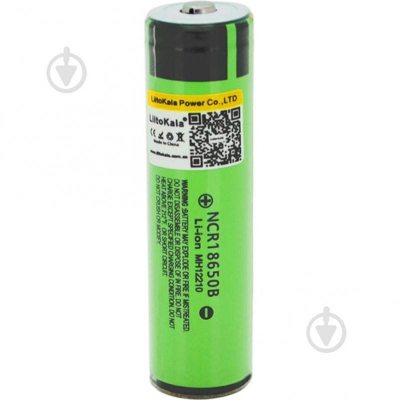 Акумулятор LiitoKala 3400mah 18650B 1 шт. (Lii-34BPCB) - фото 1