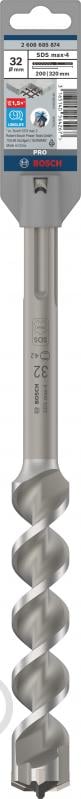 Бур Bosch 4 SDS-max 32x200 мм 320 мм 2608685874 - фото 3 Бур Bosch 4 SDS-max 32x200 мм 320 мм 2608685874 - фото 3