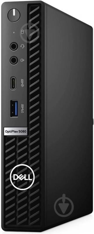 Компьютер персональный Dell OptiPlex 5080 (N006O5080MFF) black - фото 2