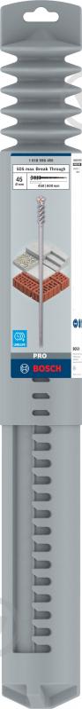 Бур Bosch 9 Break Through SDS-max 45x450 мм 600 мм 1618596455 - фото 3