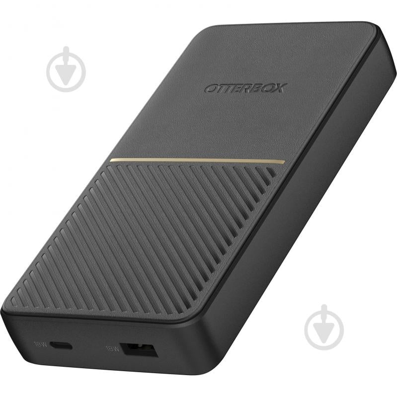 Повербанк OTTERBOX USB-A/USB-C 18W 20000 mAh black (46084) - фото 1