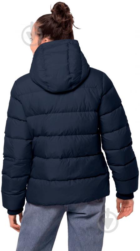 Пуховик жіночий зимовий Jack Wolfskin CRYSTAL PALACE JACKET W 1204911-1910 р.L темно-синій - фото 6