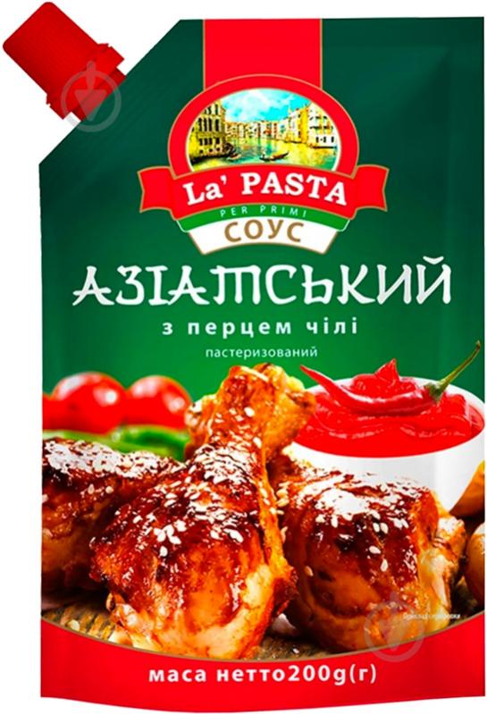 Соус La Pasta Азіатський з перцем чілі (4820211661090) 200 г - фото 1