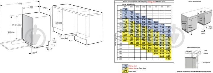 Встраиваемая посудомоечная машина Gorenje GV16D5 - фото 12