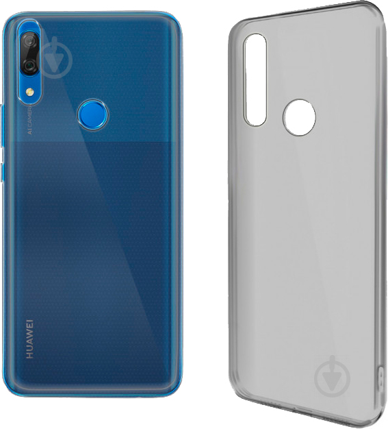 Чохол GlobalCase (TPU) Extra Slim темний для Huawei P Smart Z - фото 1