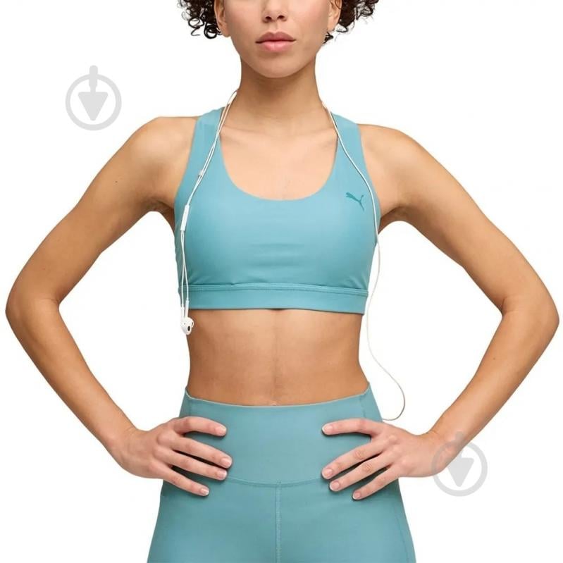 Топ Puma CLOUDSPUN BRA 52746246 р.S голубой - фото 1