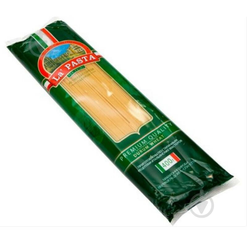 Макароны La Pasta из твердых сортов пшеницы Flat Tagliatelle 400 г - фото 1