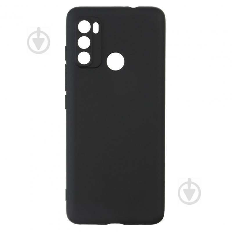 Панель Armorstandart Matte Slim Fit для Motorola G60 / G40 Fusion Black (ARM60526) - фото 1