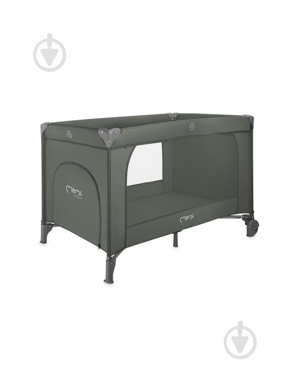 Манеж MoMi BELOVE PLUS dark green LOZE00025 - фото 13