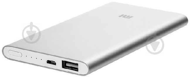 Повербанк Xiaomi Mi2 5000 mAh silver (376131) - фото 6