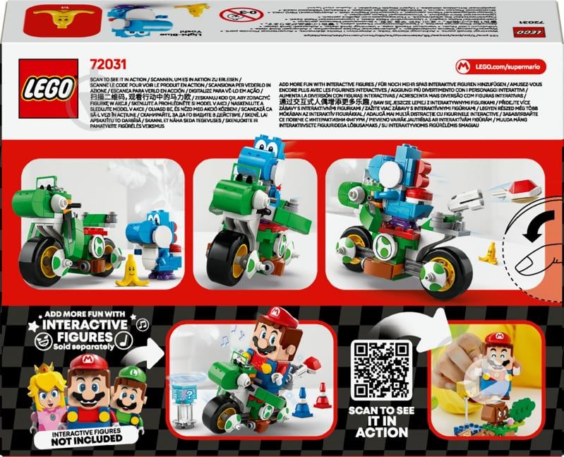 Конструктор LEGO Super Mario Mario Kart™ – Yoshi Bike 72031 - фото 2