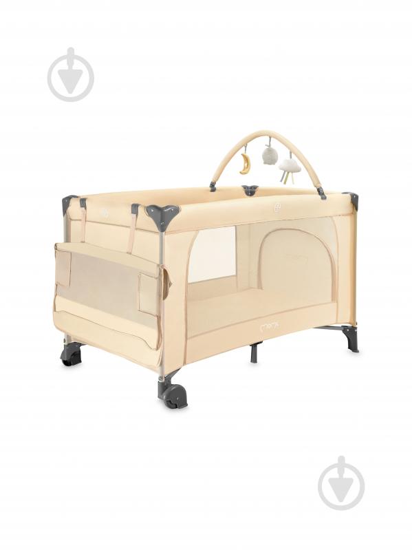 Манеж MoMi BELOVE PLUS beige LOZE00026 - фото 4