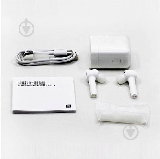 Навушники Xiaomi Mi Air True Wireless Earphones white - фото 18