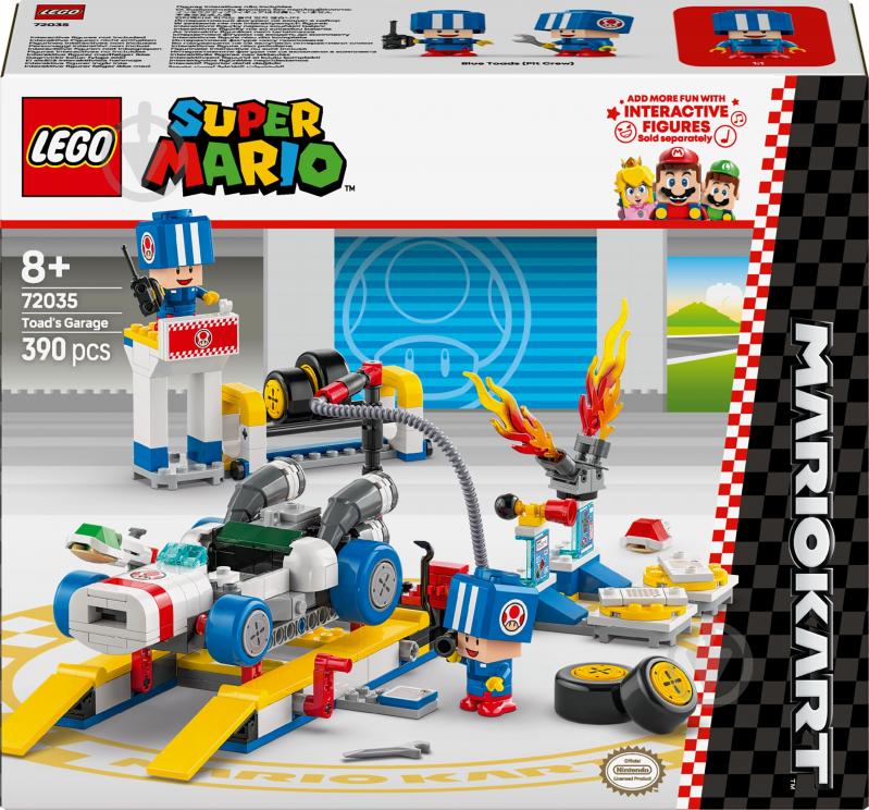 Конструктор LEGO Super Mario Mario Kart™ – Toad's Garage 72035 - фото 1