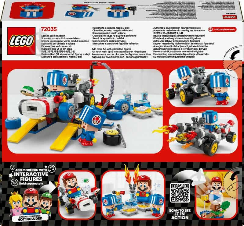 Конструктор LEGO Super Mario Mario Kart™ – Toad's Garage 72035 - фото 2