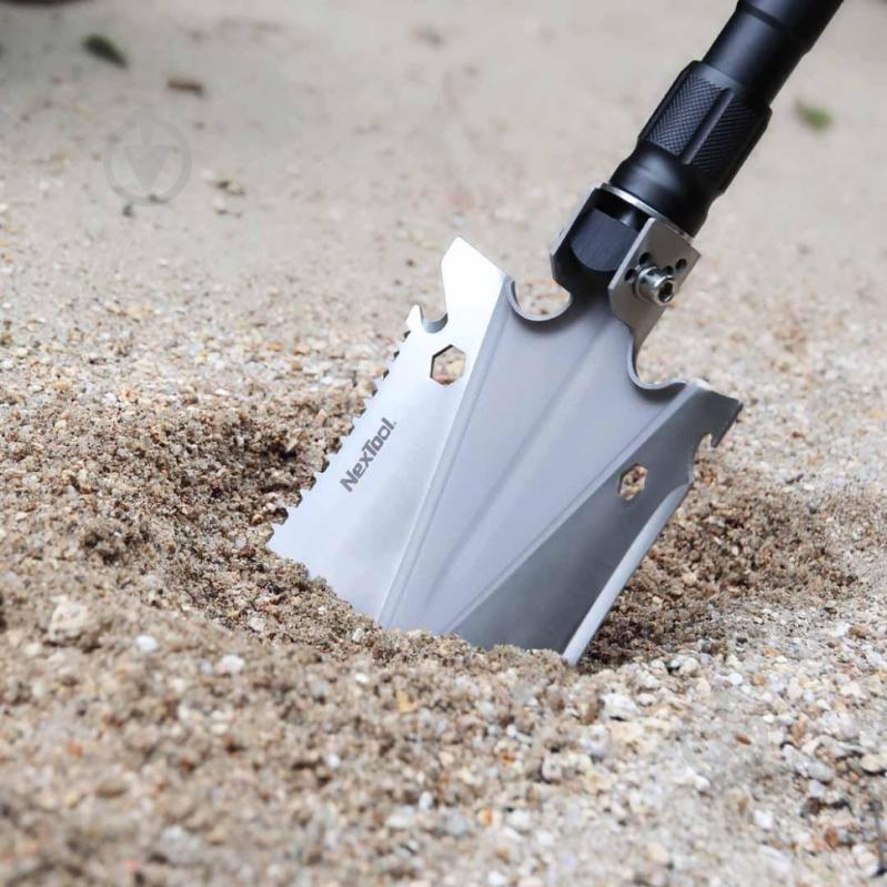 Лопата NexTool многофункциональная Folding Shovel Regular - фото 4 Лопата NexTool многофункциональная Folding Shovel Regular - фото 4