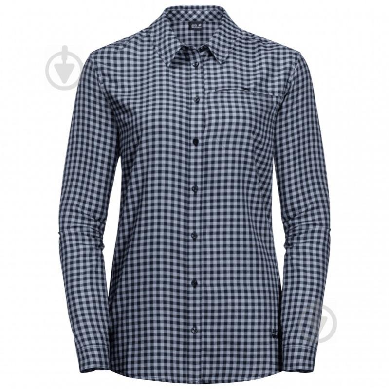 Сорочка Jack Wolfskin RIVER TOWN SHIRT W 1403301-8128 р. M блакитний - фото 1